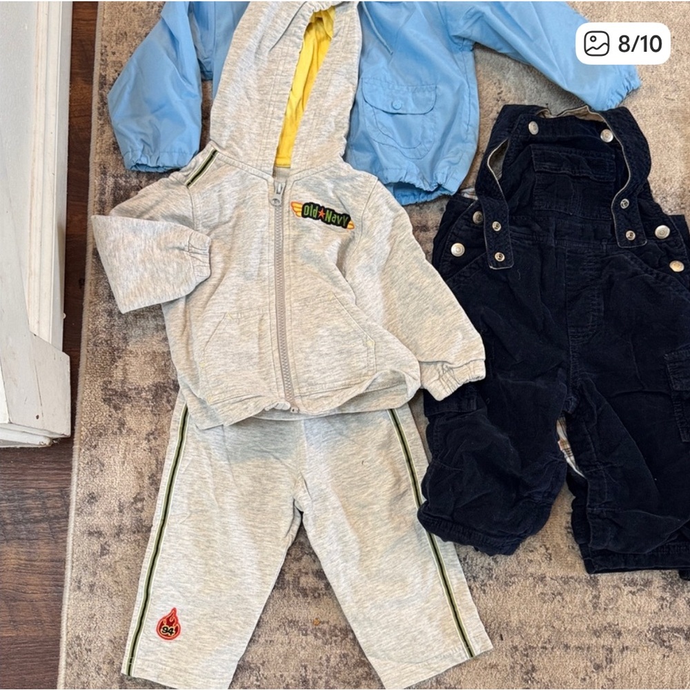 Boys size 12-18 months 10 piece bundle